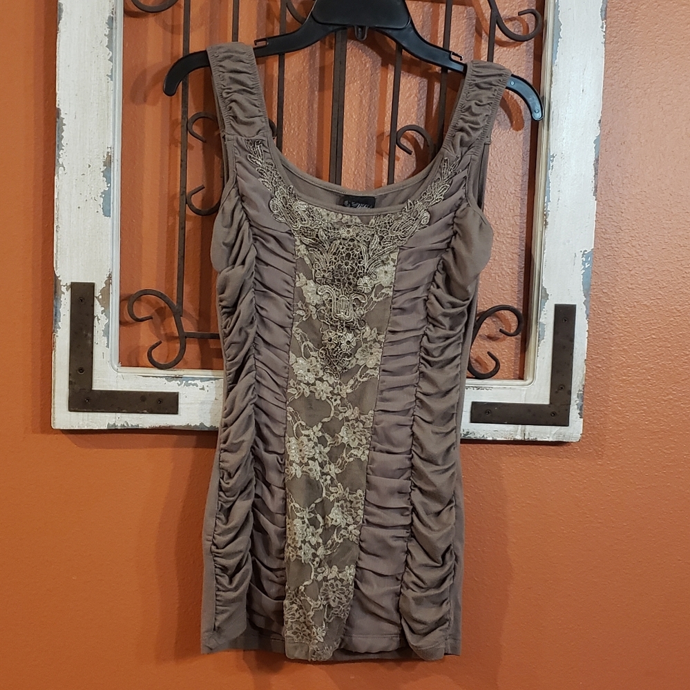 Rouched tank from the Buckle